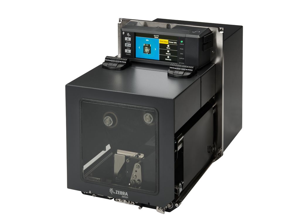 Zebra ZE521 lateral print module