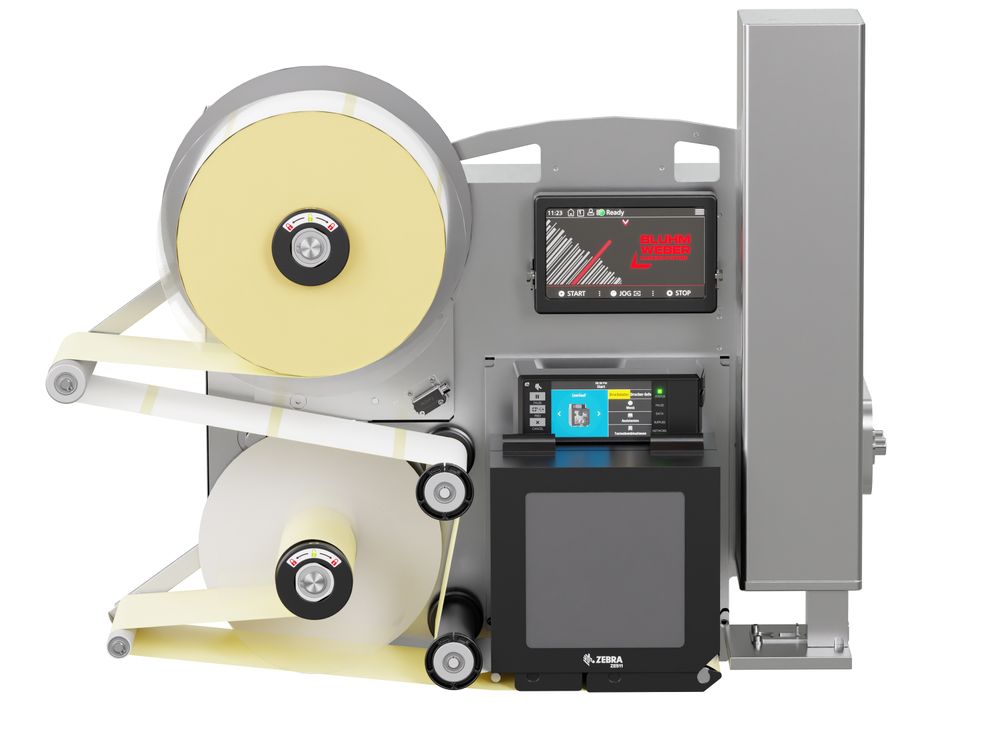 Legi-Air 4050E label print applicator with front labels