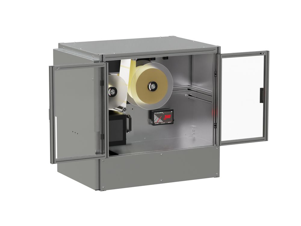 Pallet labeler AP 182 / AP 182 RT open left
