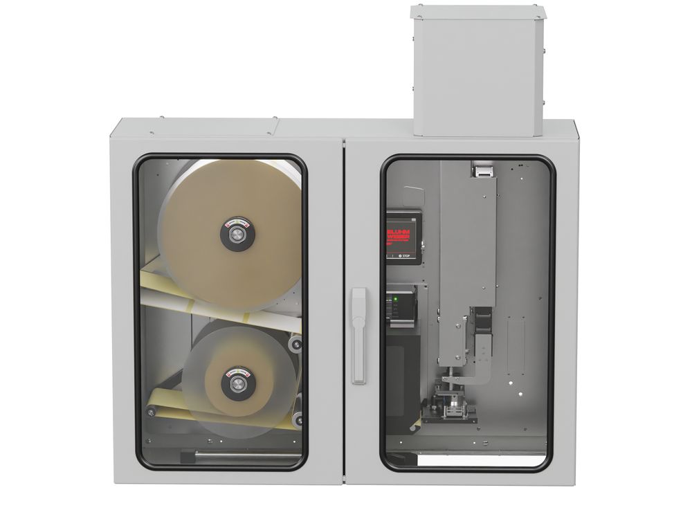 Legi-Air 4050I closed front label print applicator