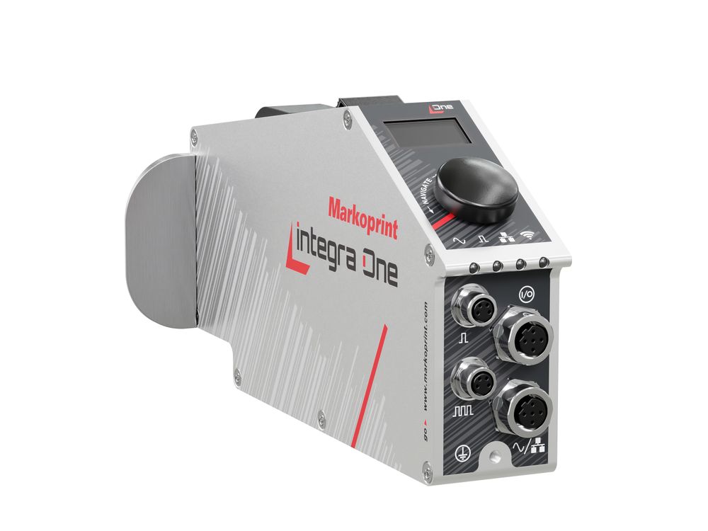 Industrial inkjet printer Markoprint integra One back left