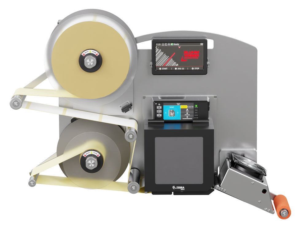 Label print applicator Legi-E 4050B with front labels