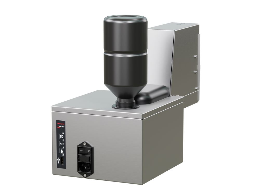 Industrial inkjet printer Markoprint X1JET MX 100 rear right