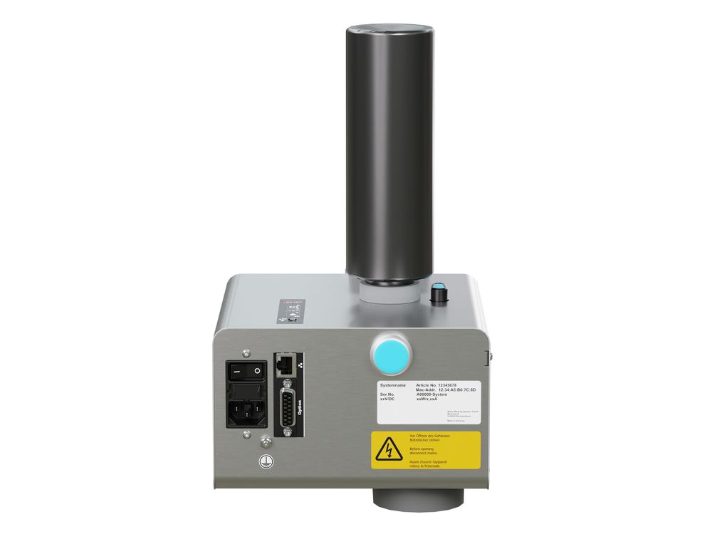 Industrial inkjet printer Markoprint X1JET XR rear side