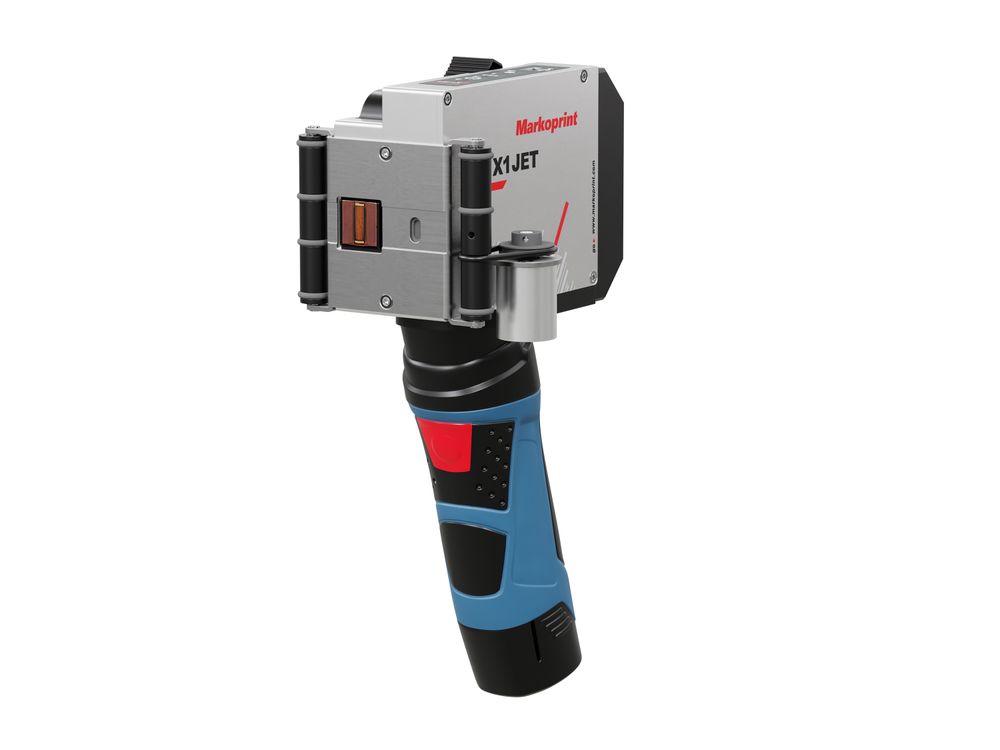 Industrial inkjet printer Markoprint X1JET HandHold front right