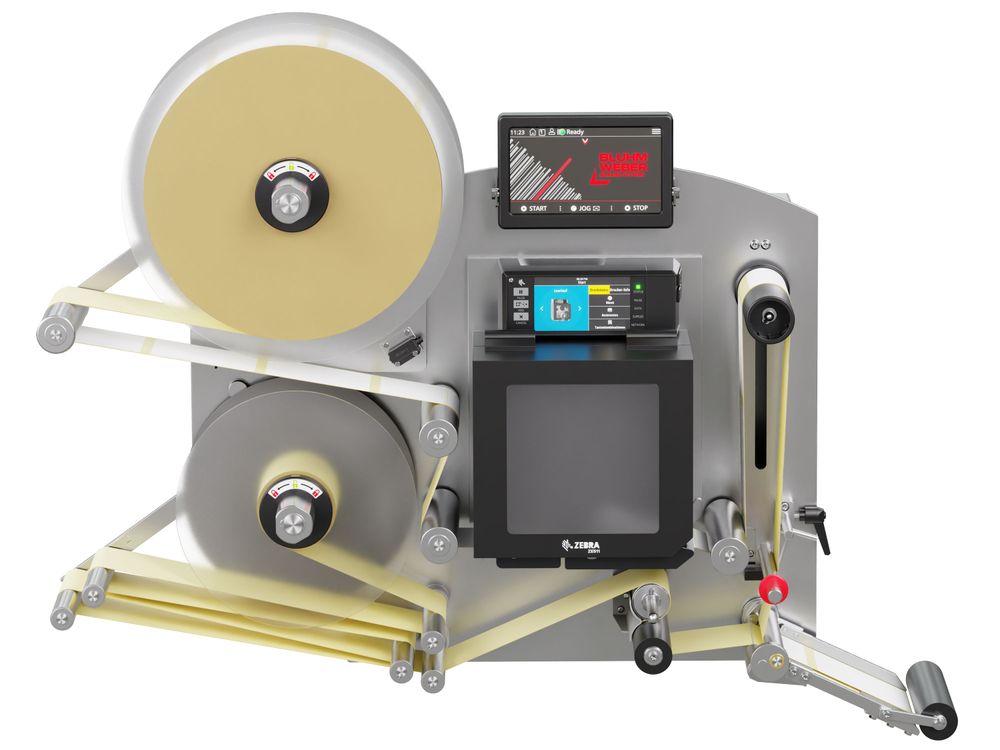 Label print applicator Legi-E 4050AC with front labels