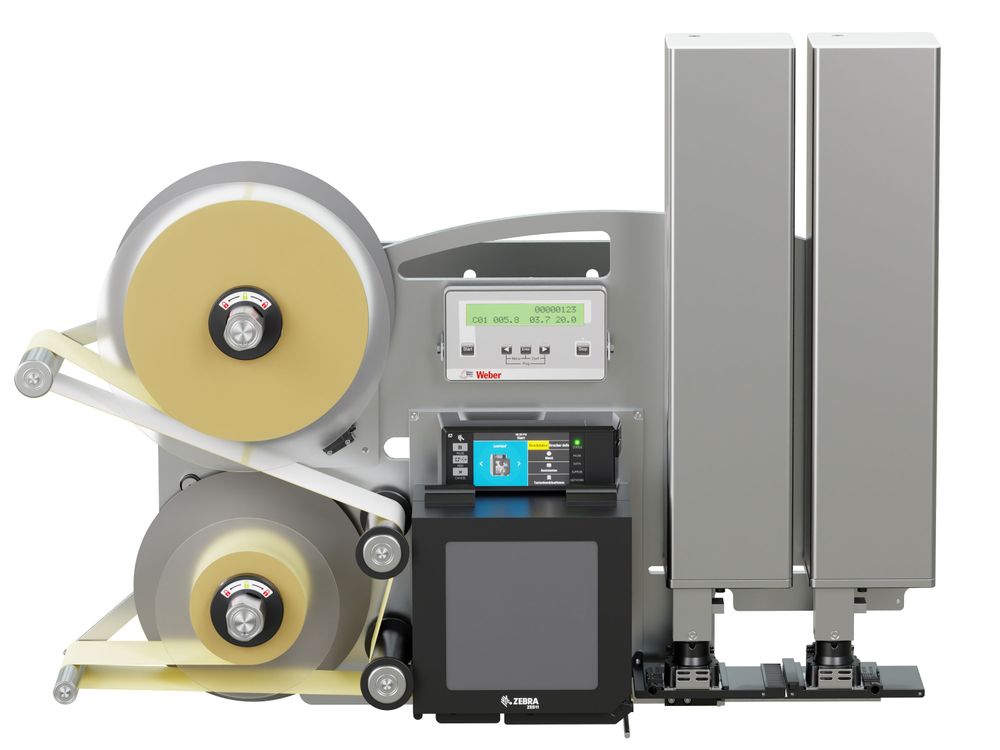 Label print applicator Legi-Air 4050CWB with front labels