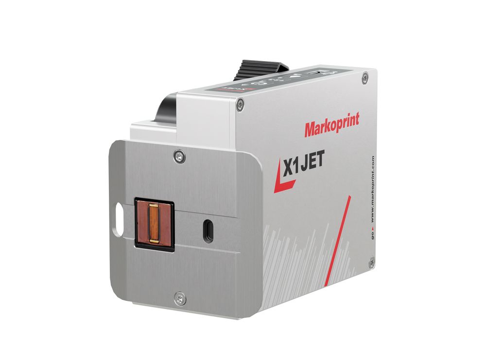 Industrial inkjet printer Markoprint X1JET HP Premium front right