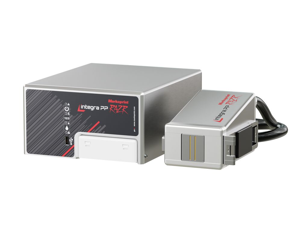Industrial inkjet printer Makoprint integra PP RAZR front left