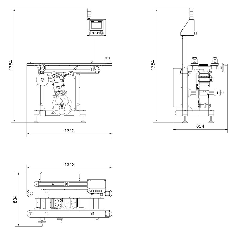 Technical drawing Geset 242