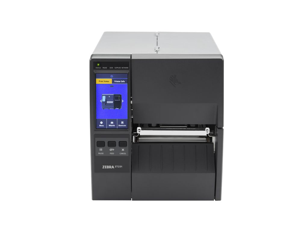 Zebra ZT231 front label printer