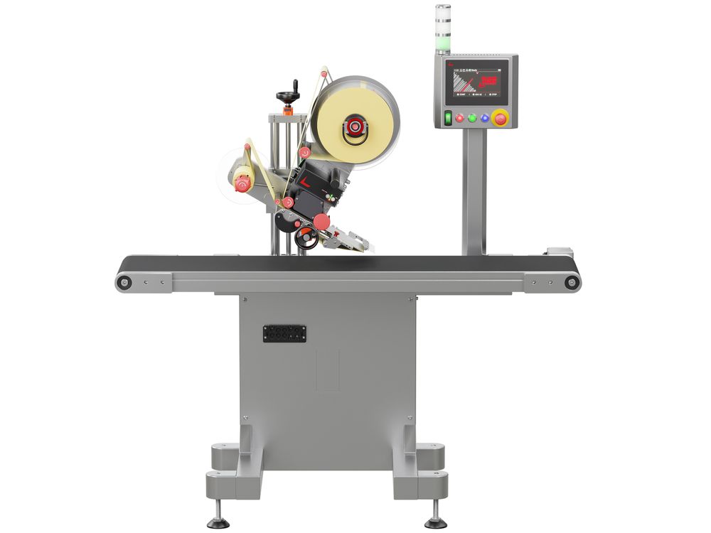 Geset 211 labeling system with front labels
