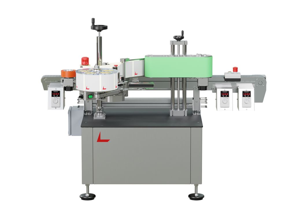 Geset 221 labeling system with front labels