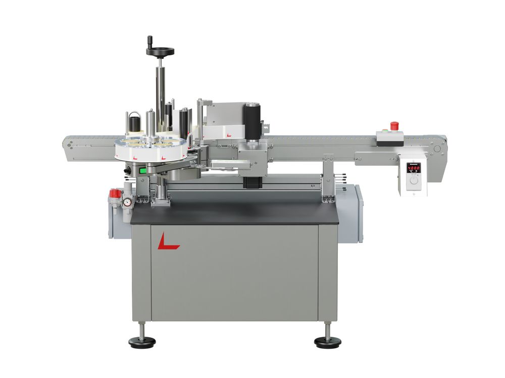 Geset 222 labeling system with front labels