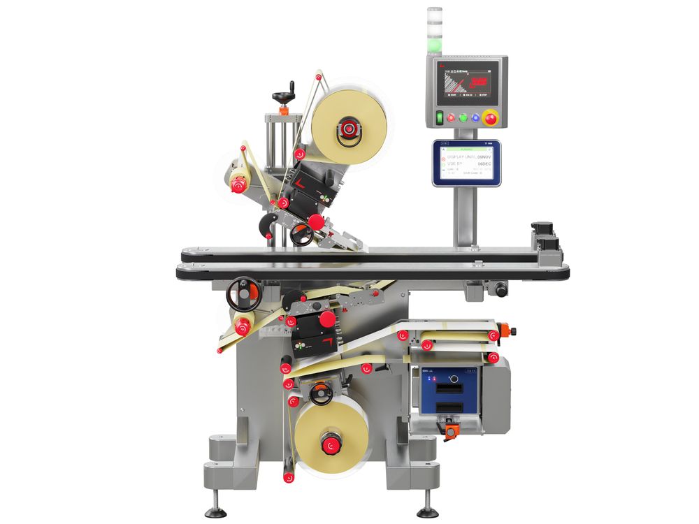 Geset 247 labeling system with front labels