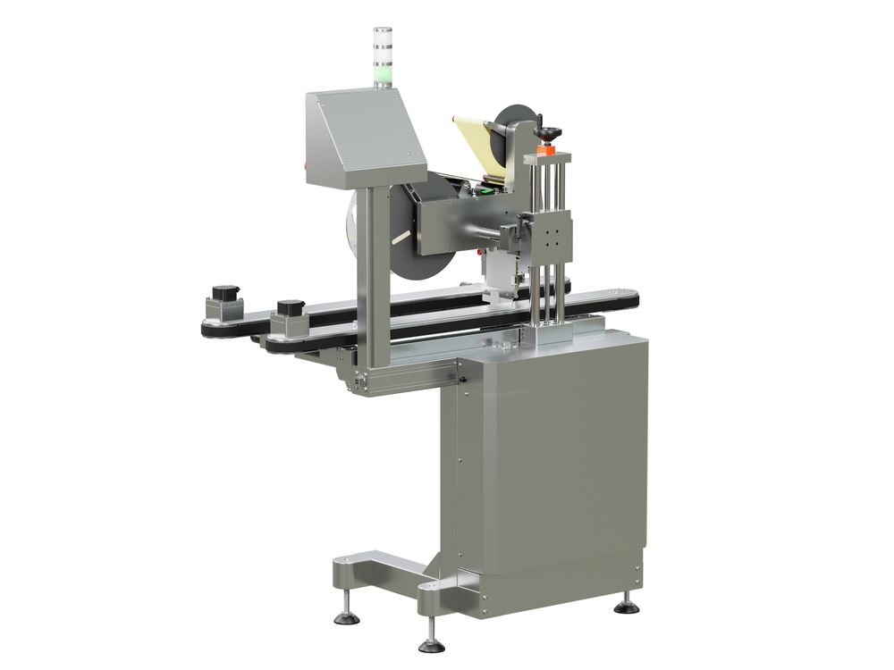 Geset 248 labeling system with labels rear side