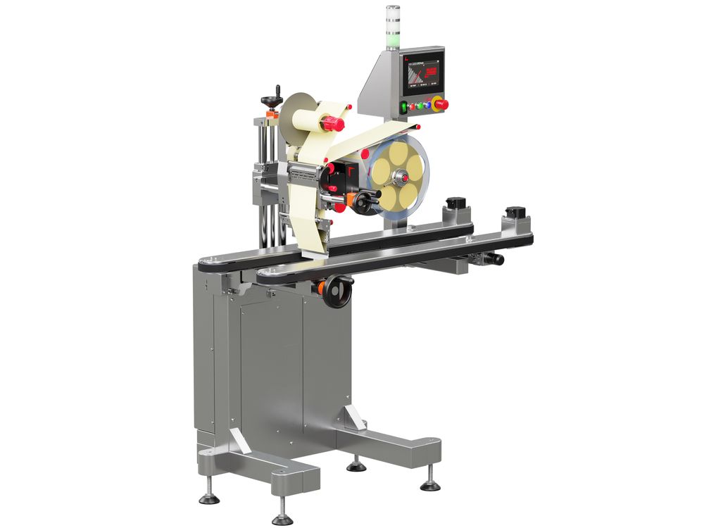 Geset 248 labeling system with labels left