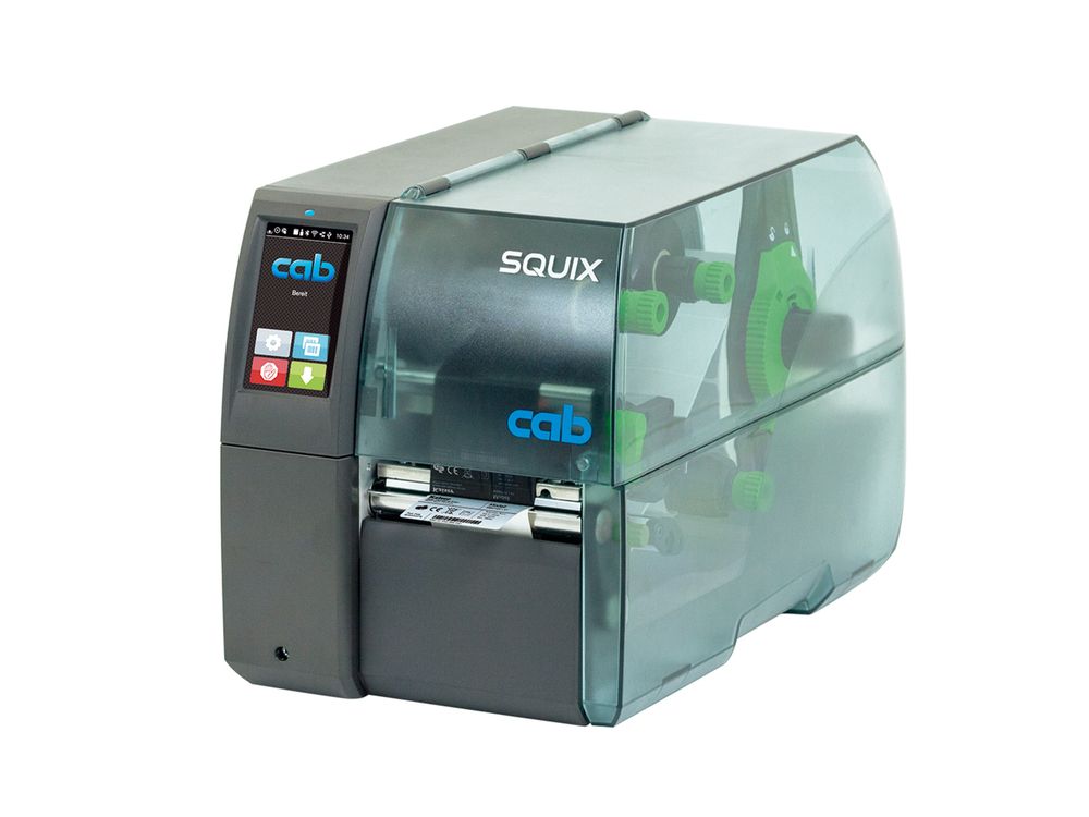 cab squix 4m label printer front left
