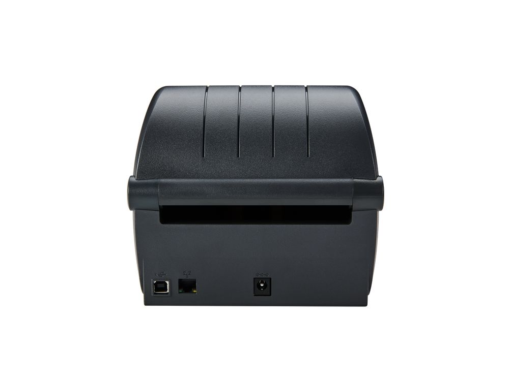 Zebra zd230d desktop label printer rear side