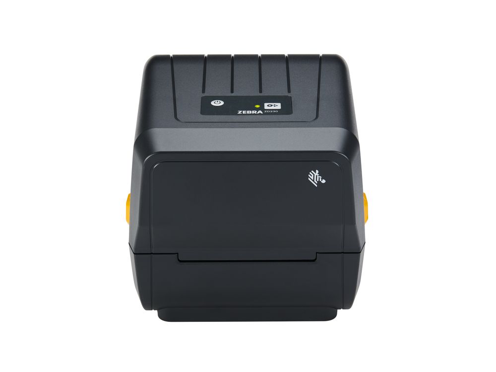 Zebra ZD230t desktop label printer front