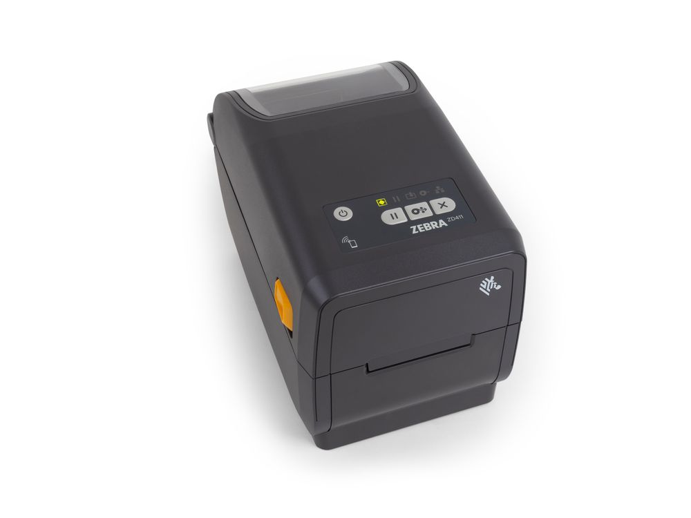 Zebra ZD411t label printer front right