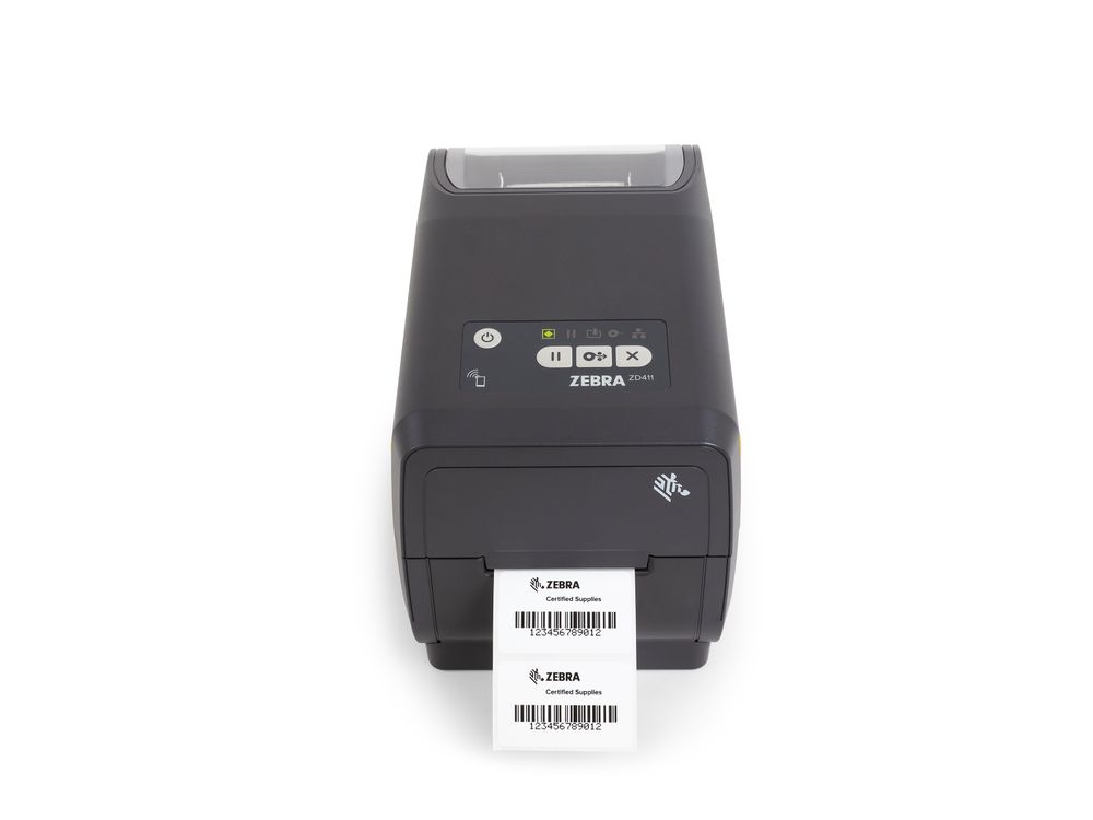 Zebra ZD411t label printer front