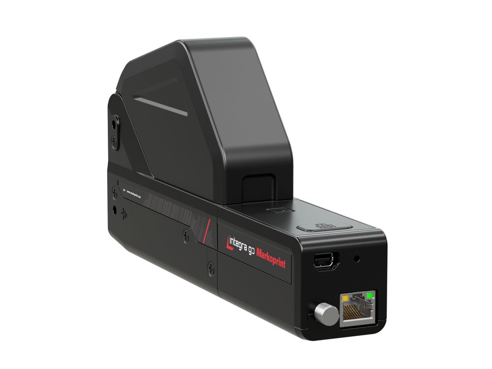 Industrial inkjet printer Markoprint integra go rear left