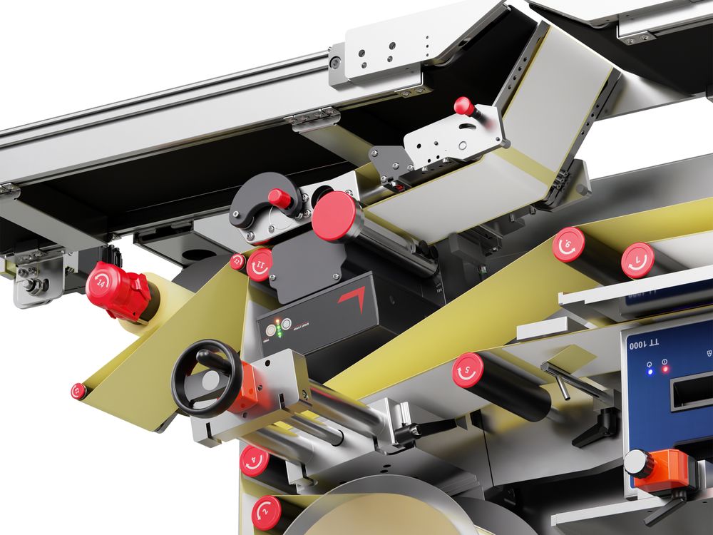 Geset 212 labeling system with labels right