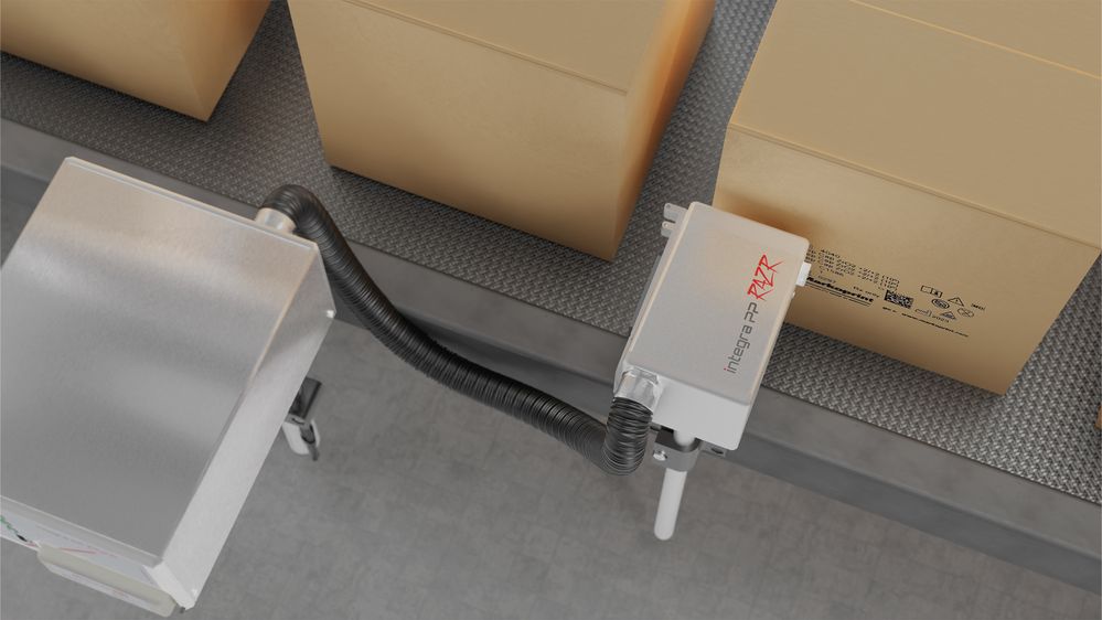 Industrial inkjet printer Markoprint integra PP RAZR for carton labeling