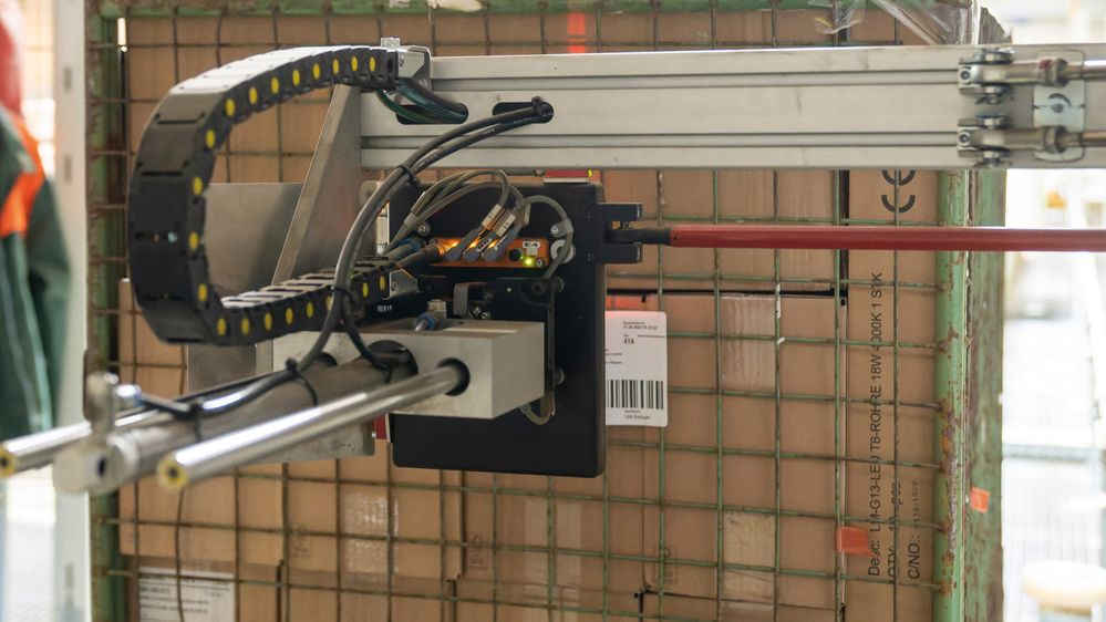 Legi-Air 4050E2A label on pallet 1