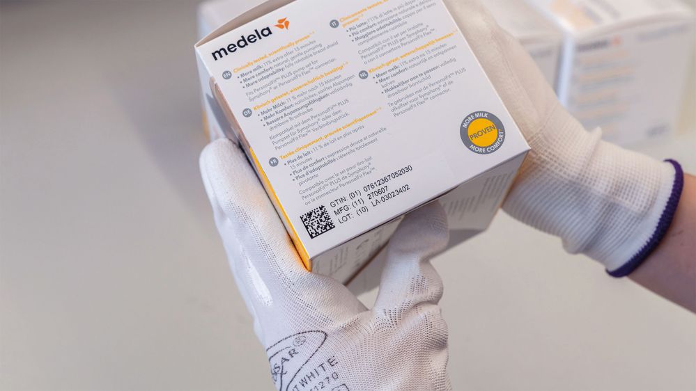 Folding carton for pharmaceuticals printed with Markoprint X1JET HP Standard inkjet printer