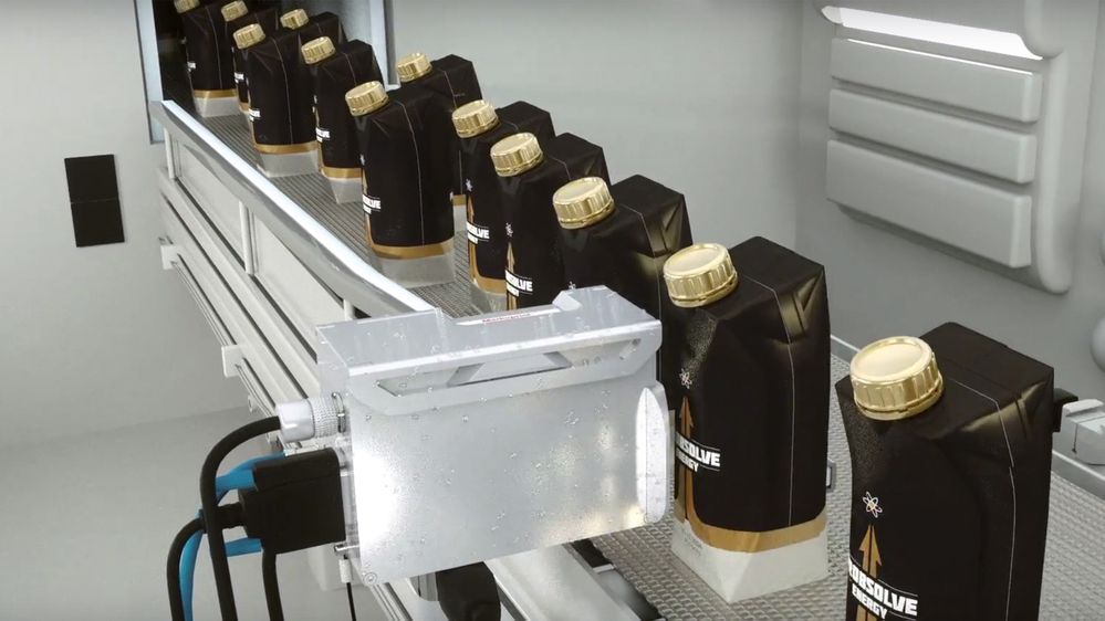 Markoprint IP-Jet HP inkjet printer on the production line