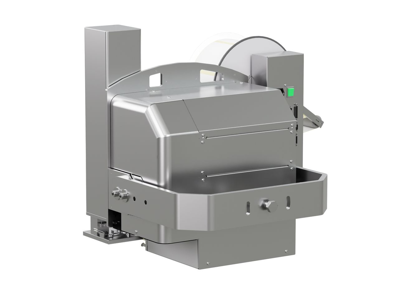 Label print applicator Legi-Air 4050E with label backside