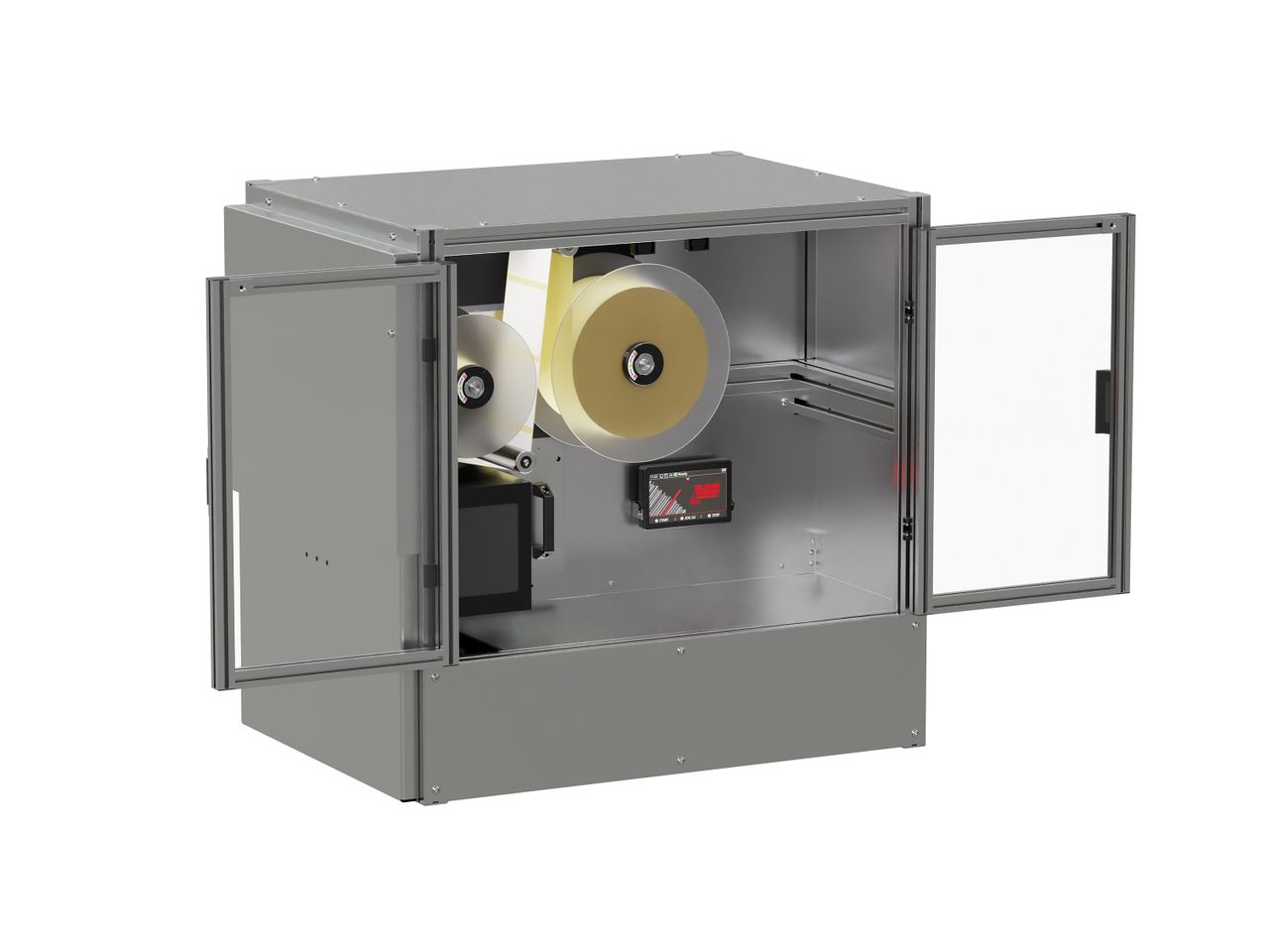 Pallet labeler AP 182 / AP 182 RT open left
