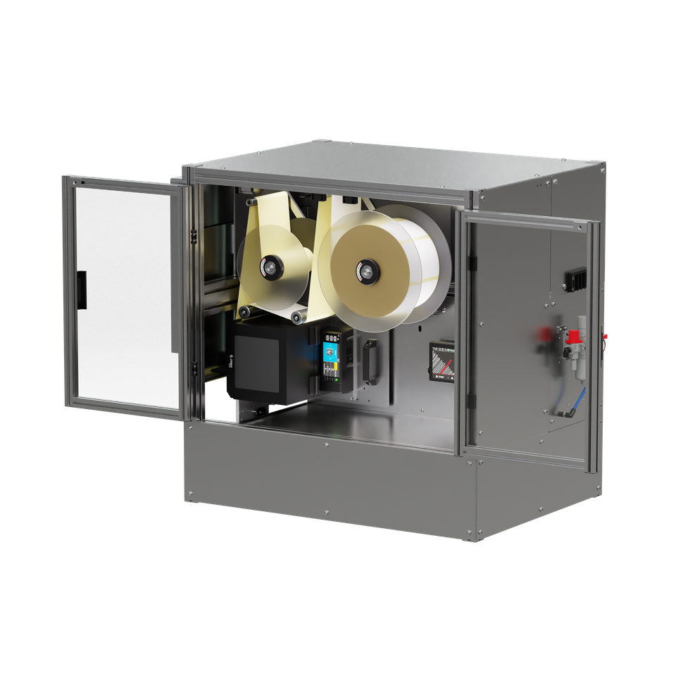 Pallet labeler AP 182 / AP 182 RT open left
