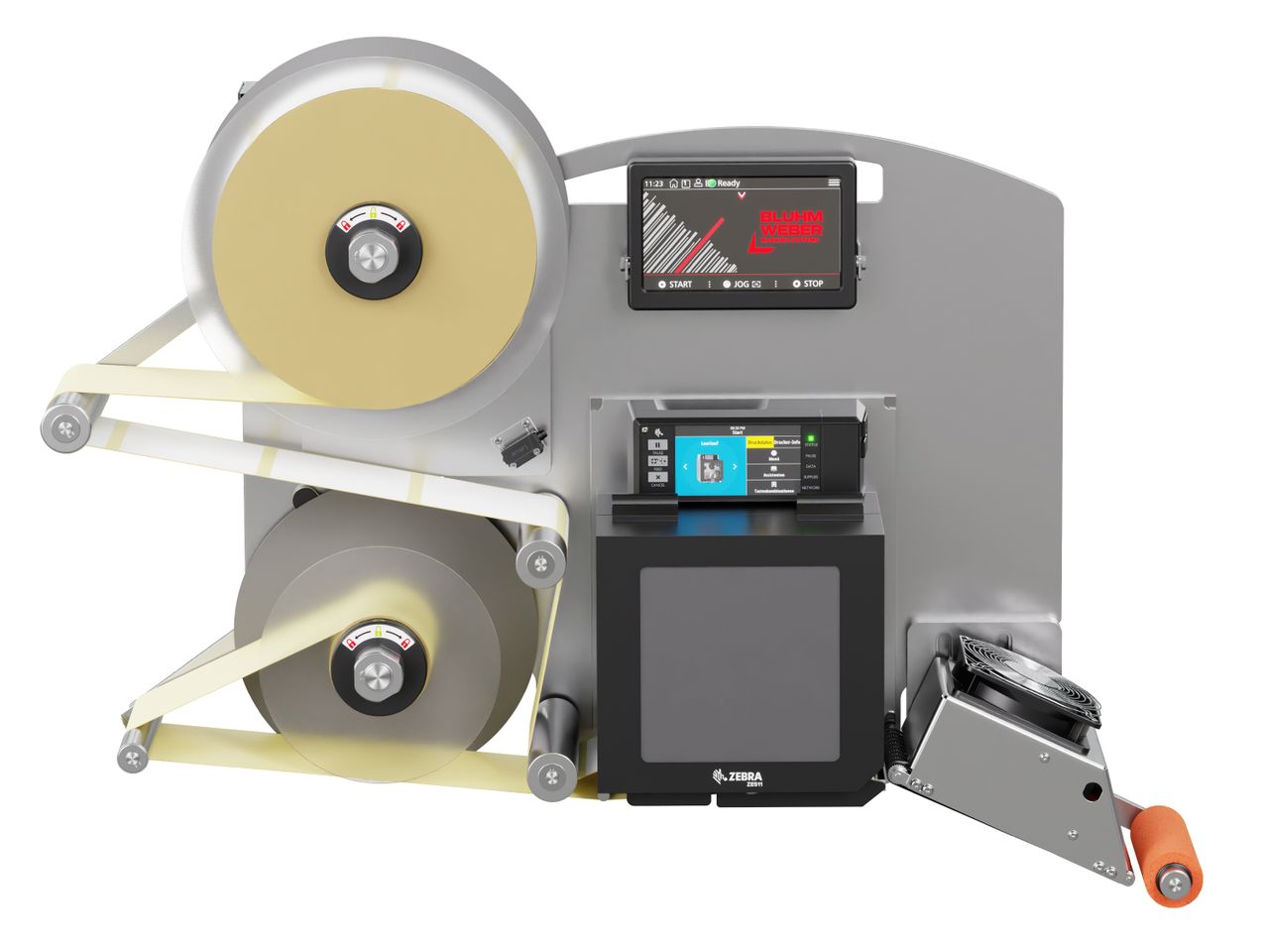 Label print applicator Legi-E 4050B with front labels