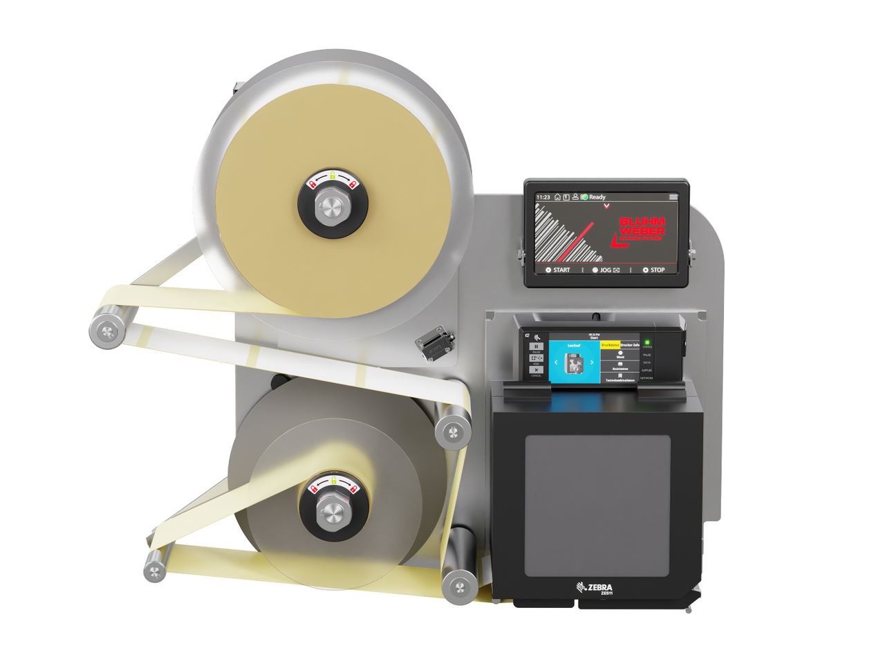 Label print applicator Legi-Air 4050B-R with front labels