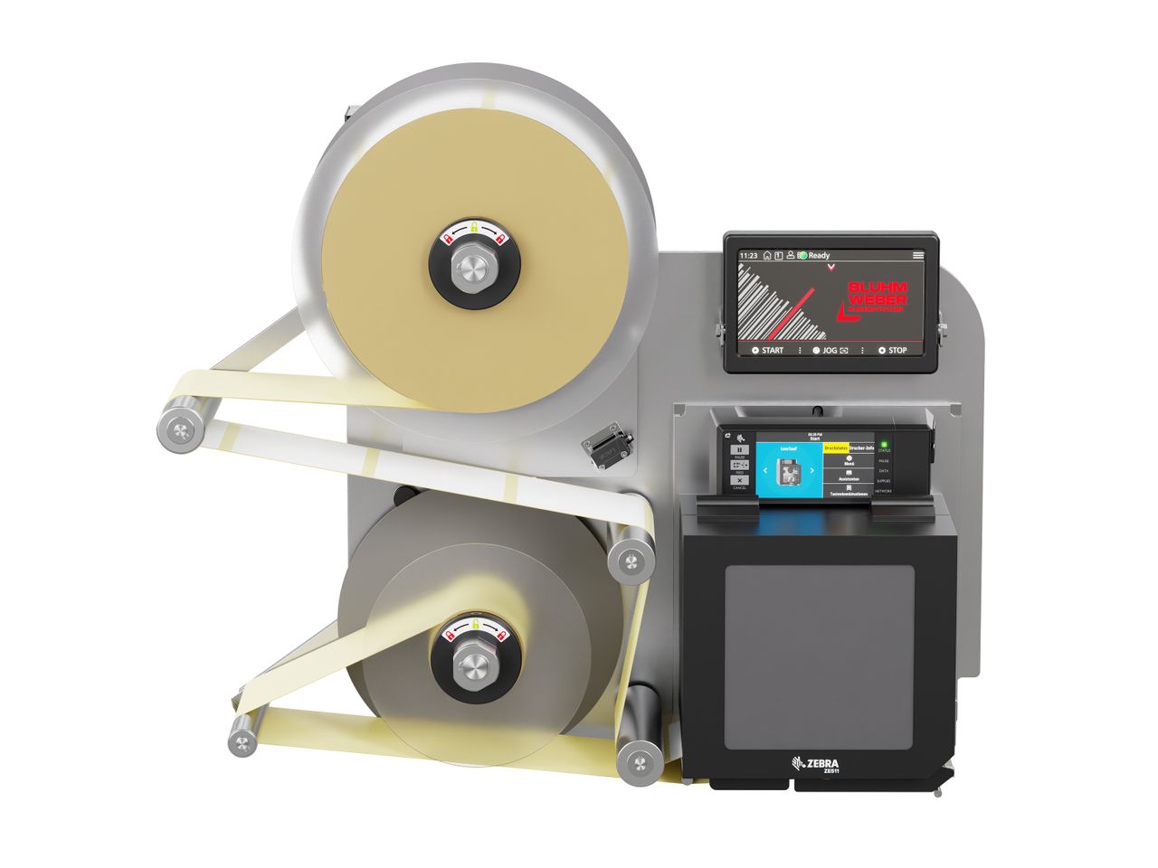 Label print applicator Legi-Air 4050B-R with front labels