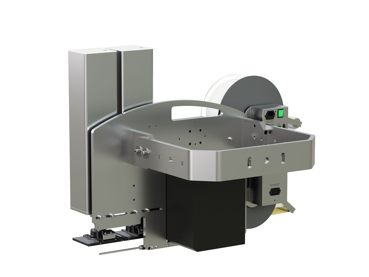 Label print applicator Legi-Air 4050CWB with label backside