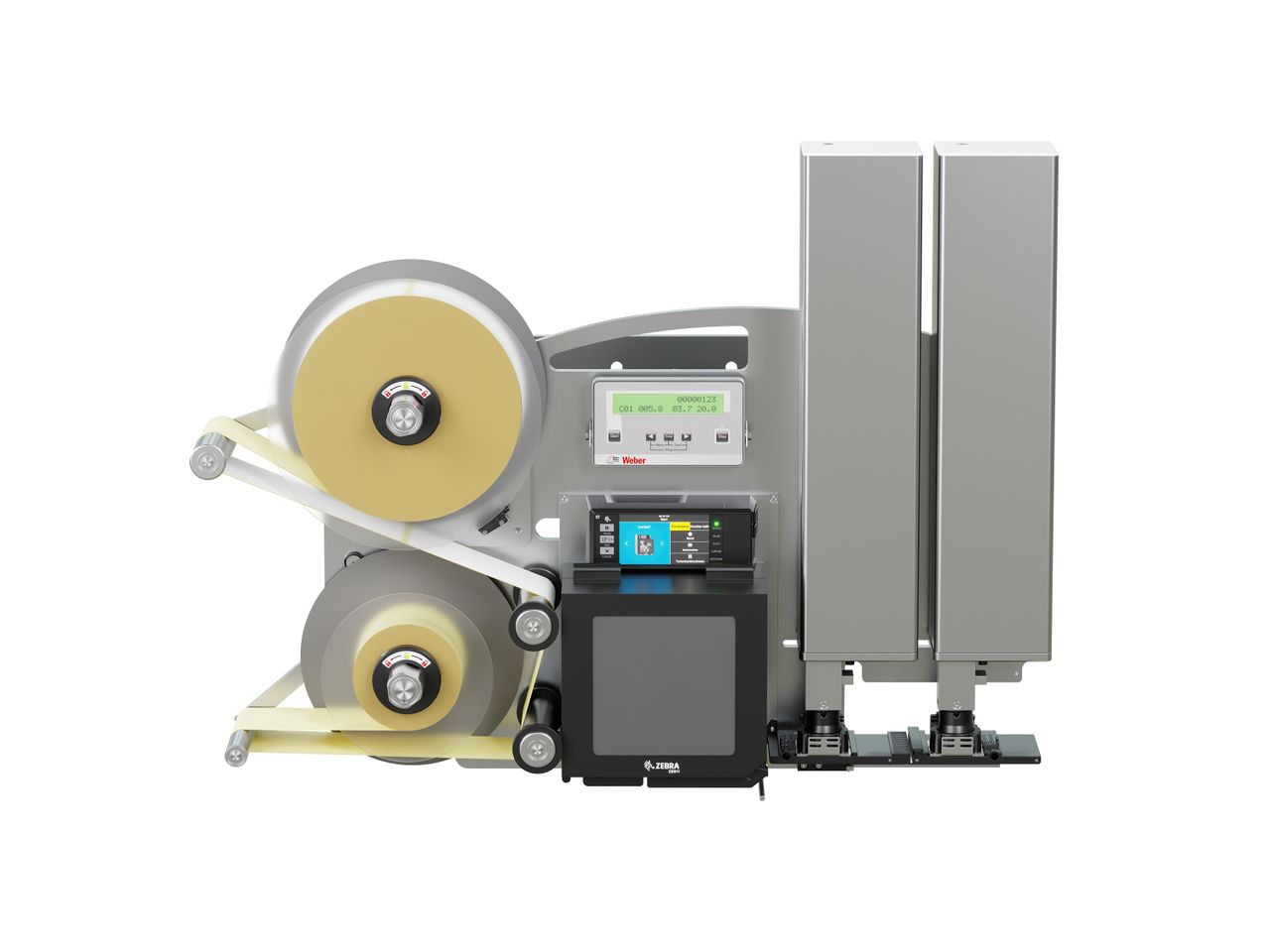 Label print applicator Legi-Air 4050CWB with front labels