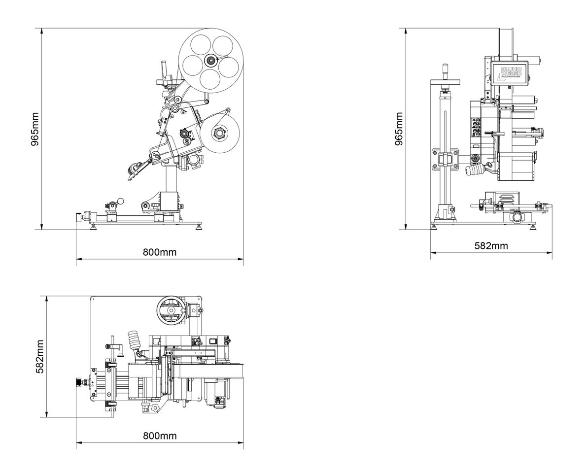 Technical drawing Geset 141