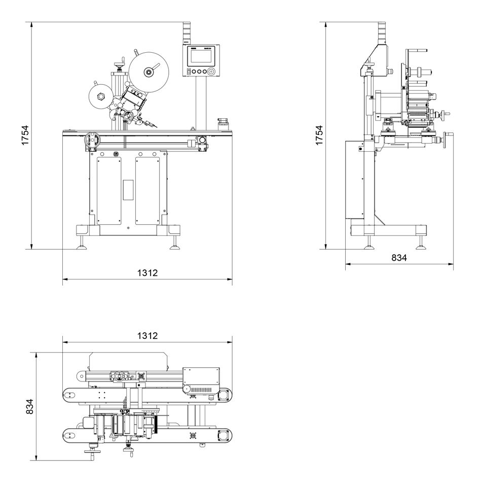 Technical drawing Geset 241