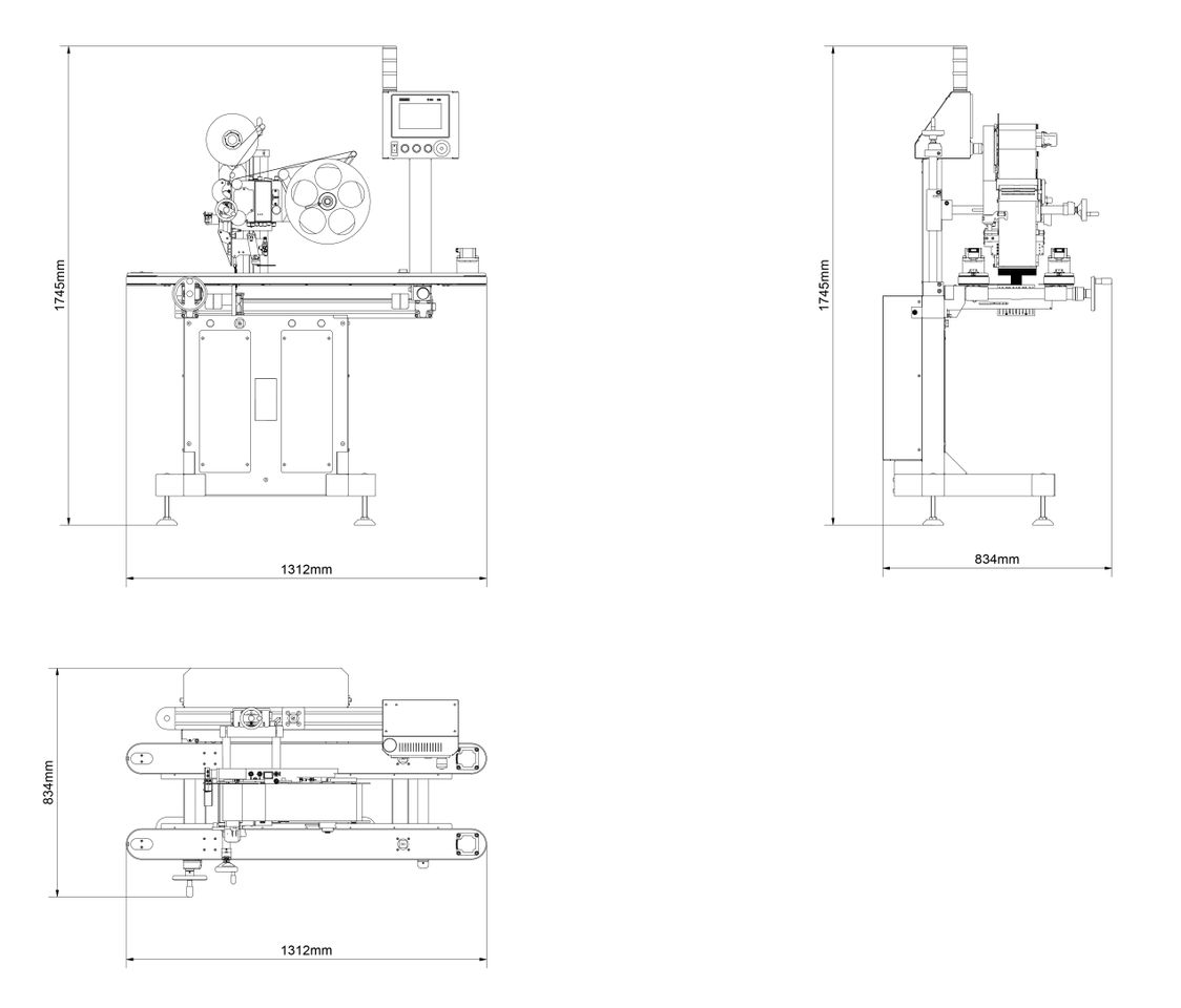 Technical drawing Geset 249