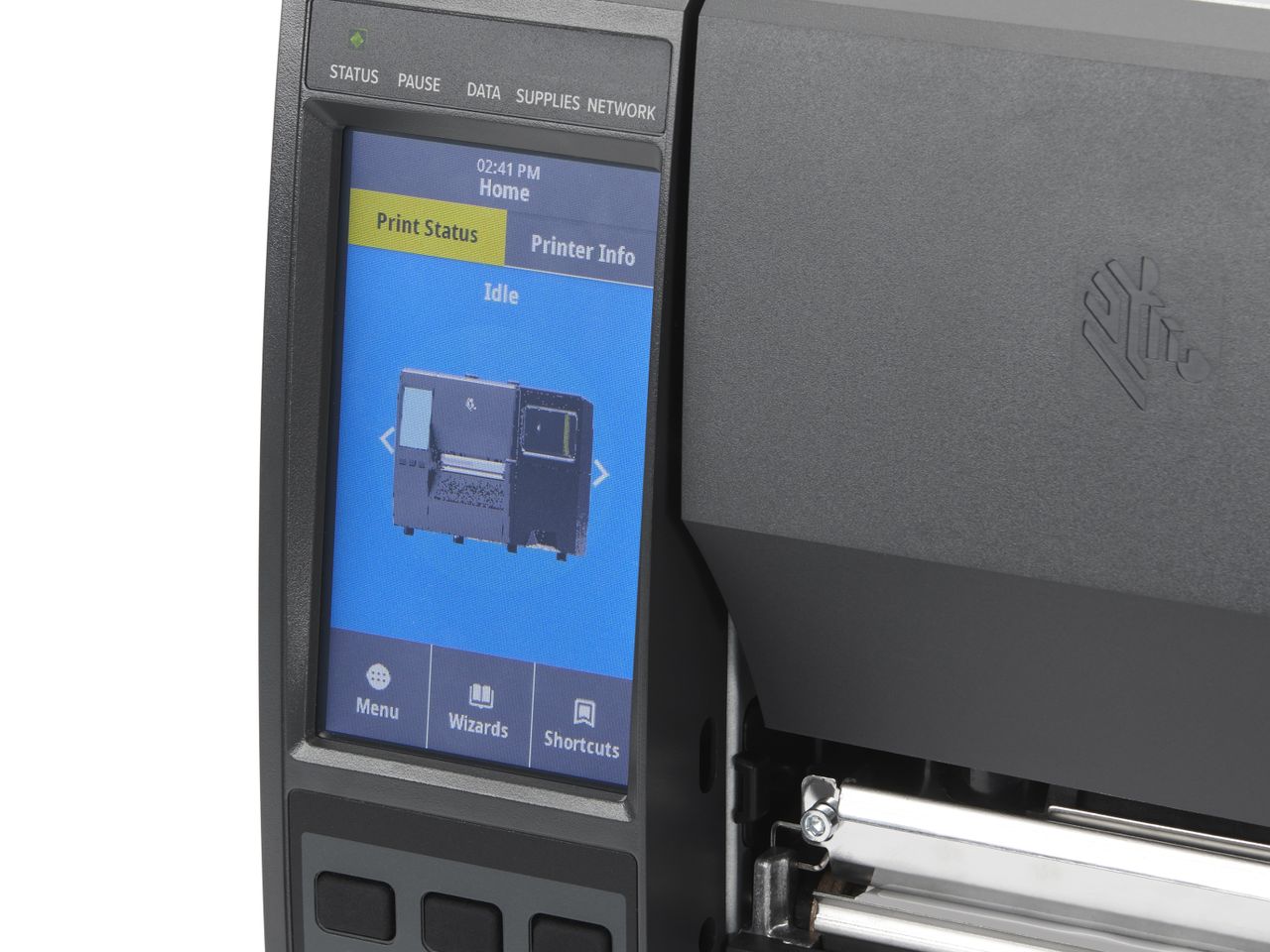 Zebra ZT231 Label Printer Display