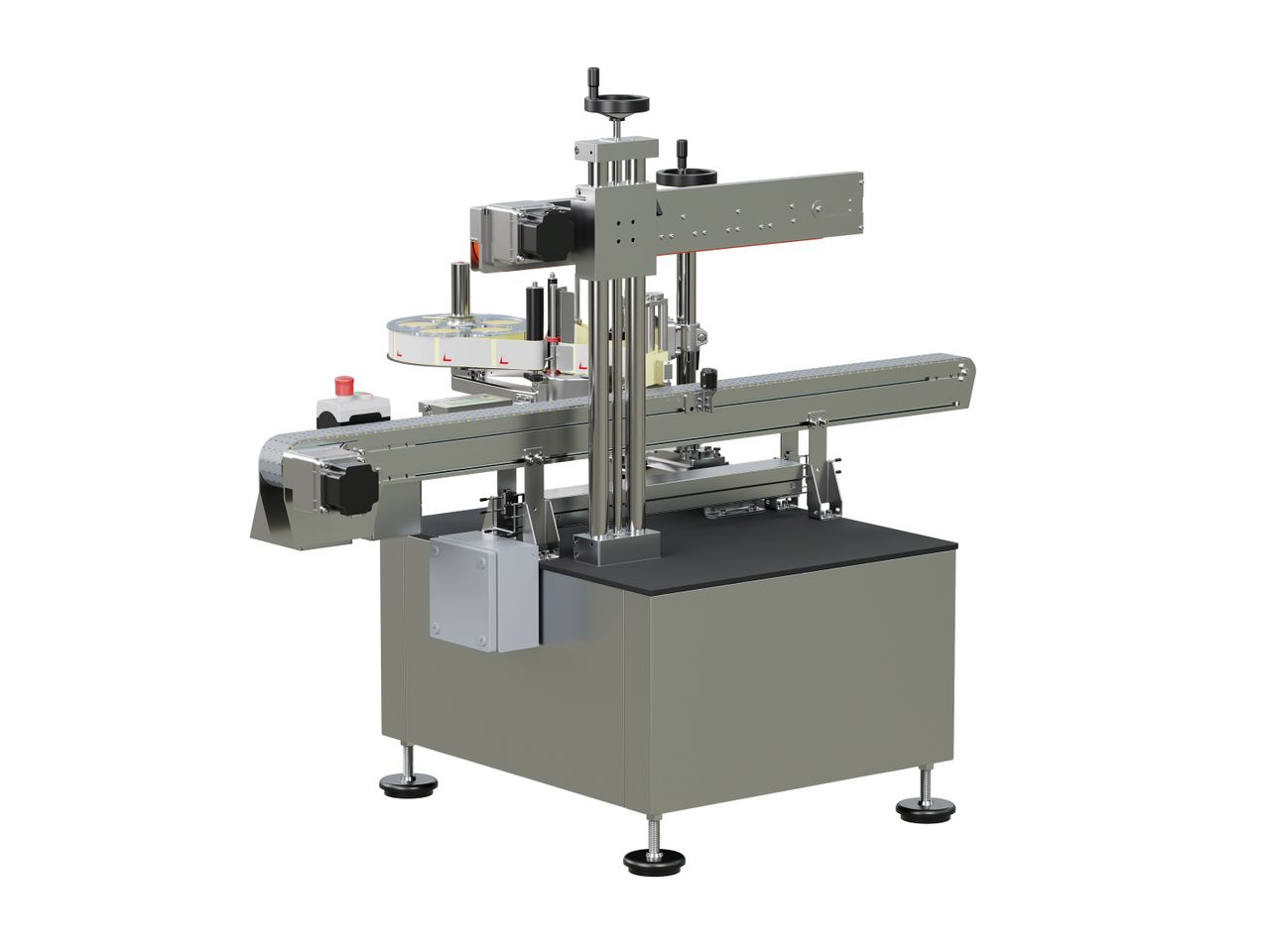 Geset 213 labeling system with labels rear side