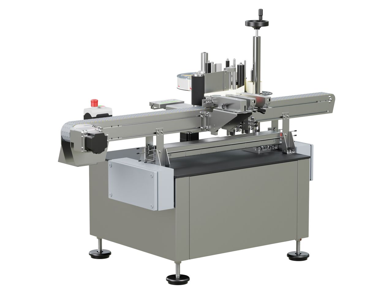 Geset 222 labeling system with labels rear side