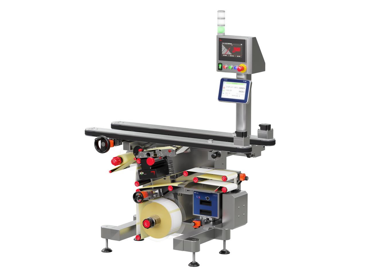 Geset 242 labeling system with labels right