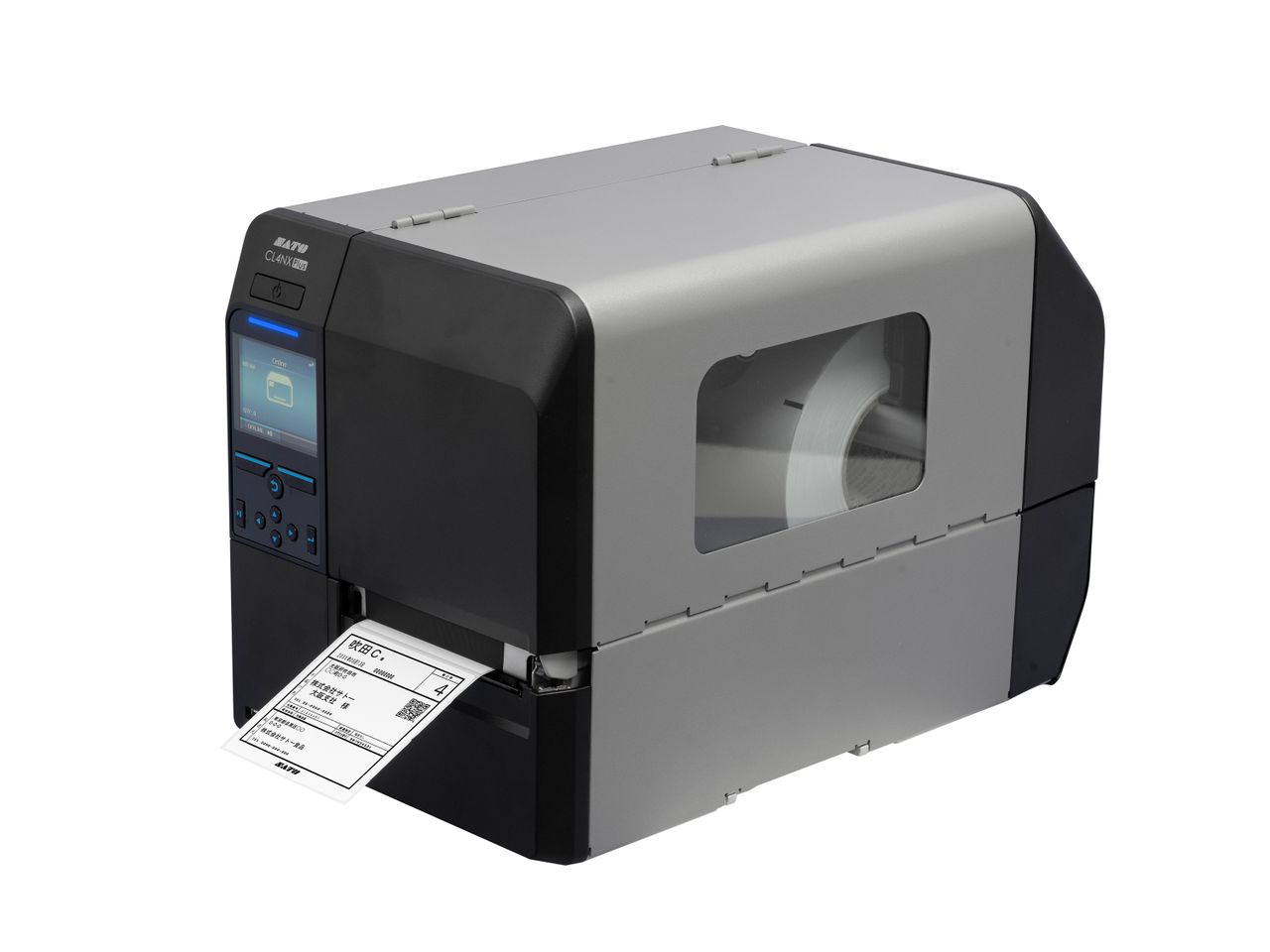 Sato CL4NX Plus front left label printer