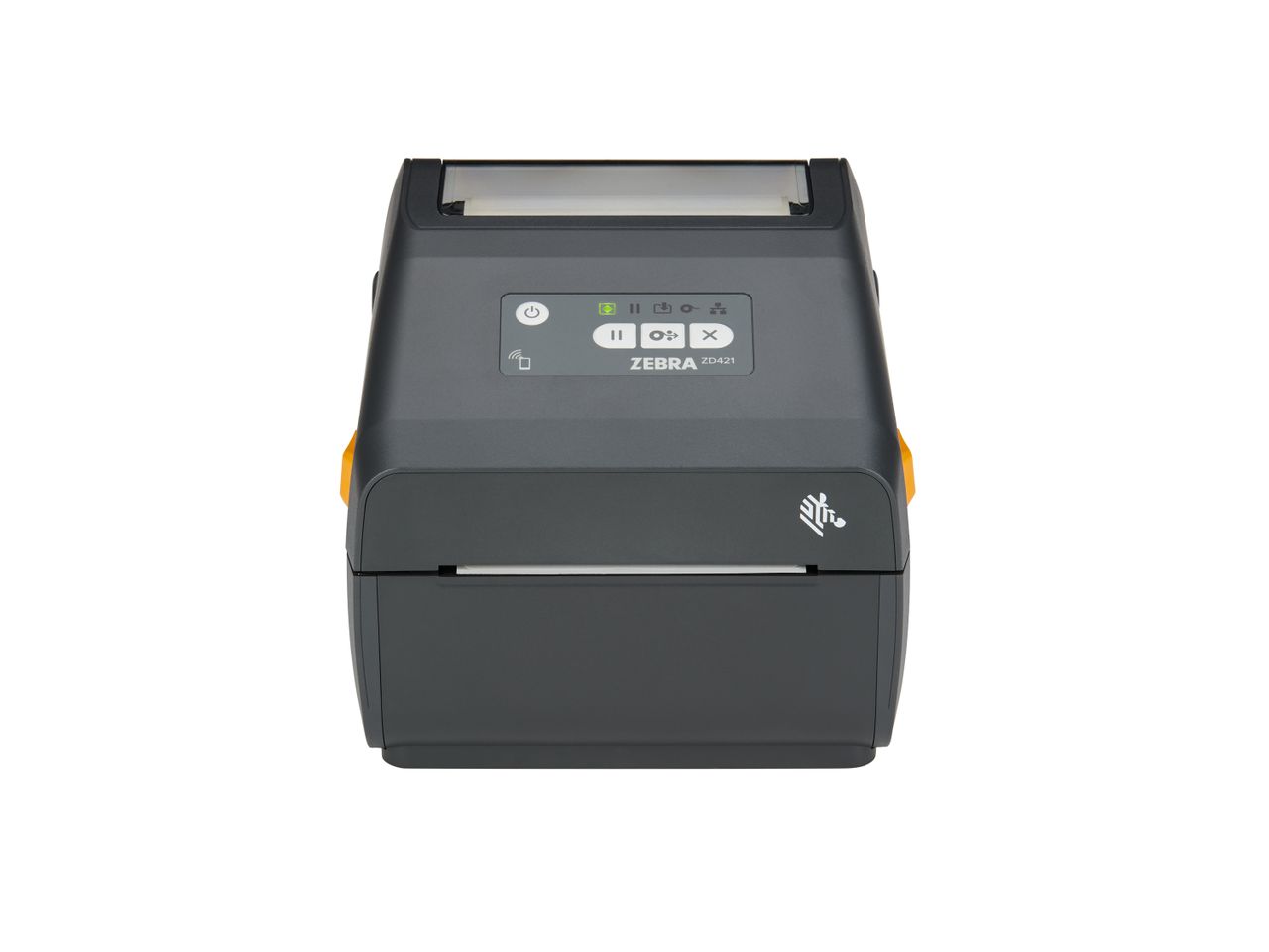 Zebra ZD421 desktop label printer front