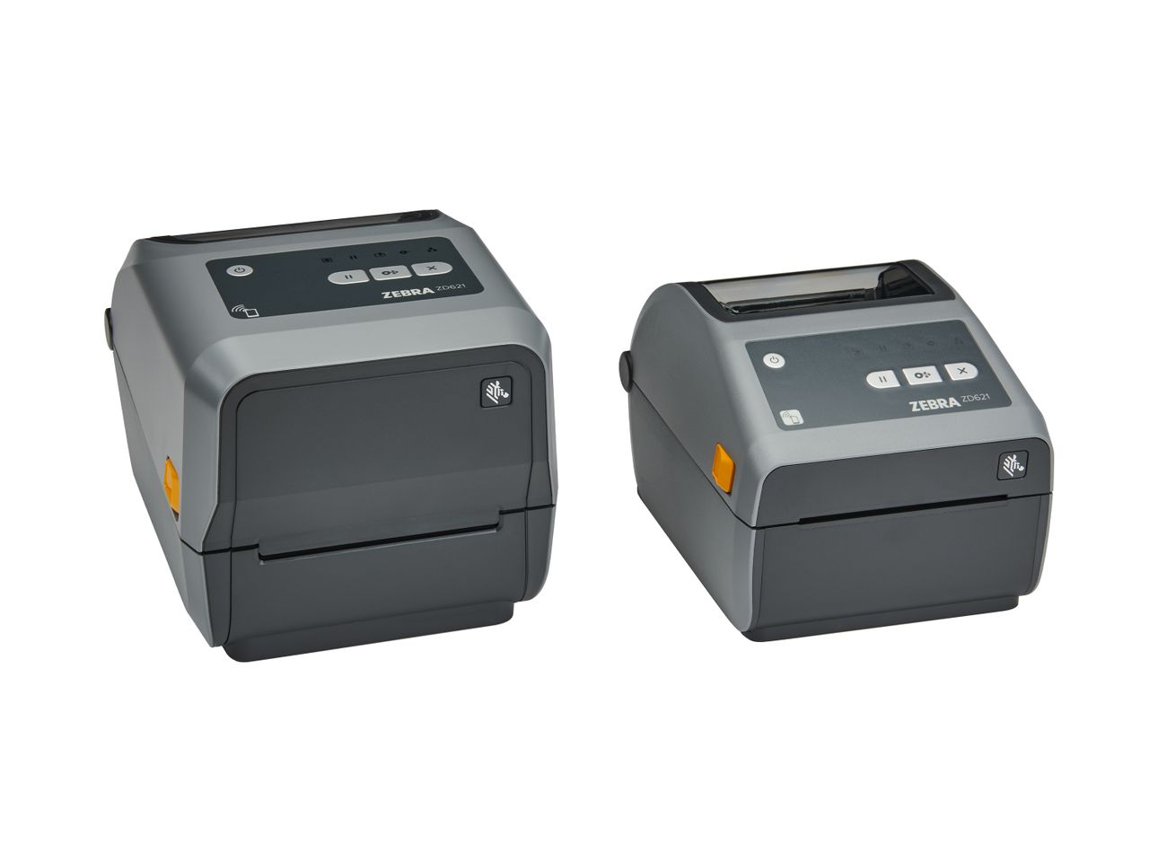 Zebra ZD621 desktop printer models with standard display